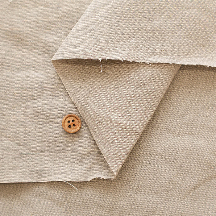 Natural Linen Fabric - Plain - nomura tailor