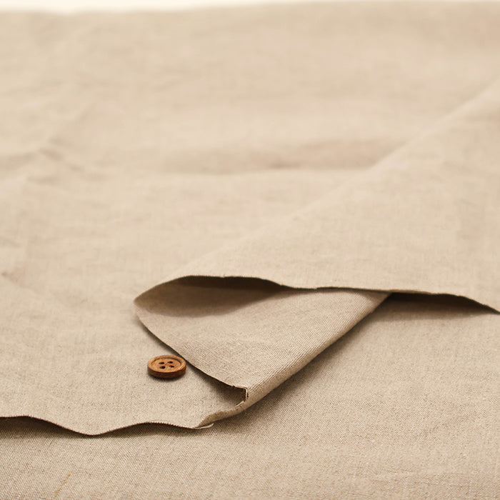 Natural Linen Fabric - Plain - nomura tailor
