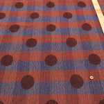 Wool Gauze Fabric - Dot Check - nomura tailor