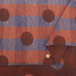 Wool Gauze Fabric - Dot Check - nomura tailor