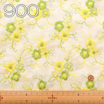 Cotton 60 Lawn Lace Fabric - Flower - nomura tailor
