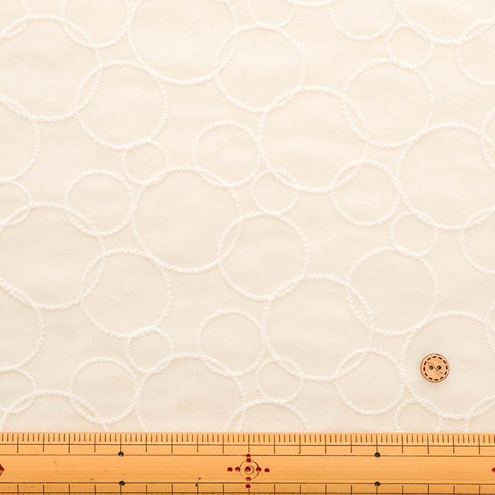 T/C Embroidered Fabric - Dot - nomura tailor