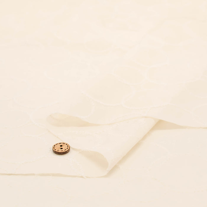 T/C Embroidered Fabric - Dot - nomura tailor