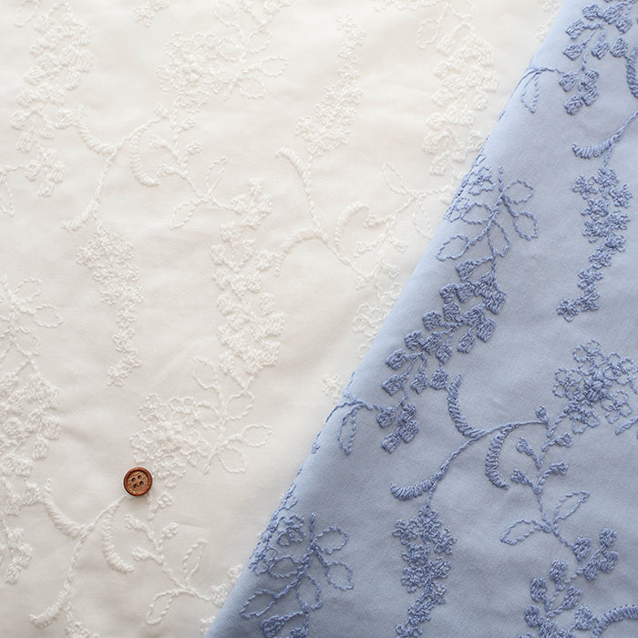 Cotton Lawn Lace Fabric - nomura tailor