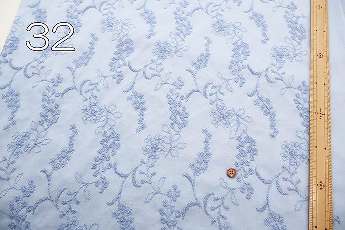 Cotton Lawn Lace Fabric - nomura tailor