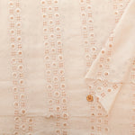 Cotton Lawn Lace Fabric - Dot Stripe - nomura tailor