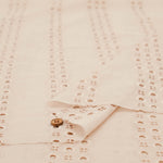 Cotton Lawn Lace Fabric - Dot Stripe - nomura tailor