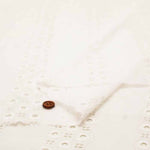 Cotton Lawn Lace Fabric - Dot Stripe - nomura tailor