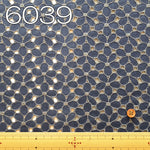 Cotton Lawn Lace Fabric - Flower - nomura tailor