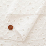 Cotton Lawn Lace Fabric - Flower - nomura tailor