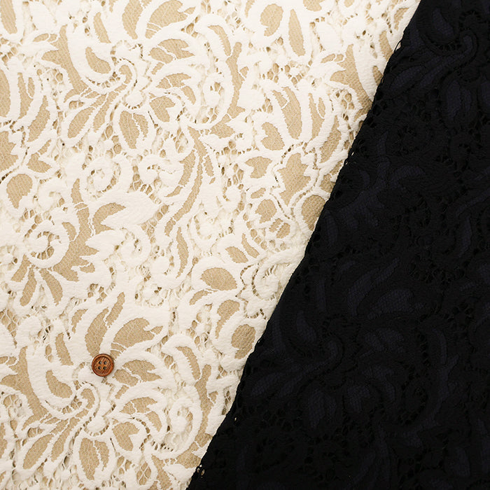 C/N Raschel Lace Fabric - nomura tailor