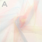 Made in China Nylon Gradient Glitter Tulle Fabric - nomura tailor