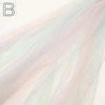 Made in China Nylon Gradient Glitter Tulle Fabric - nomura tailor