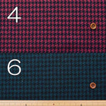 Wool tweed fabric Staggered - nomura tailor