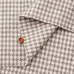Wool tweed fabric Staggered - nomura tailor