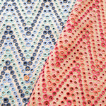 Cotton 60 Lawn Lace Fabric - Zigzag - nomura tailor