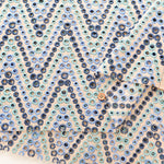 Cotton 60 Lawn Lace Fabric - Zigzag - nomura tailor