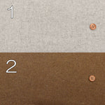 Bishu High-Count Melton Fabric - Plain - nomura tailor