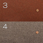 Bishu High-Count Melton Fabric - Plain - nomura tailor