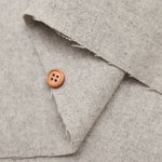 Bishu High-Count Melton Fabric - Plain - nomura tailor
