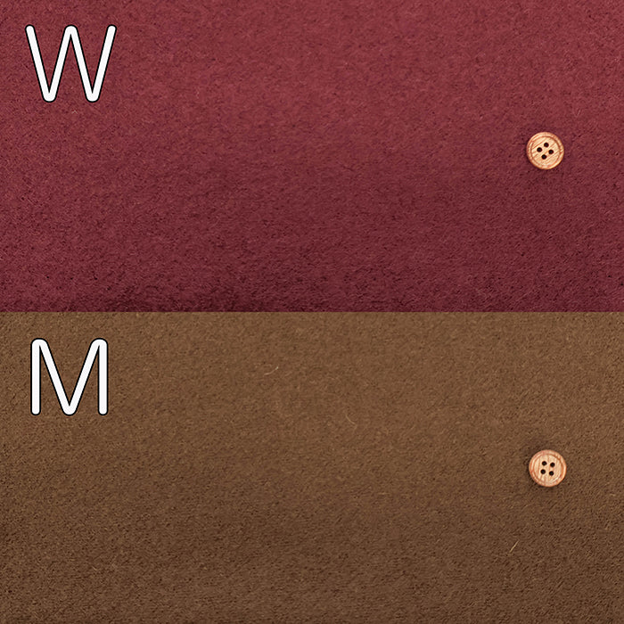 Wool Loop Compressed Knit Fabric - Plain - nomura tailor
