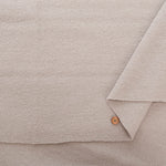 Wool Loop Compressed Knit Fabric - Plain - nomura tailor