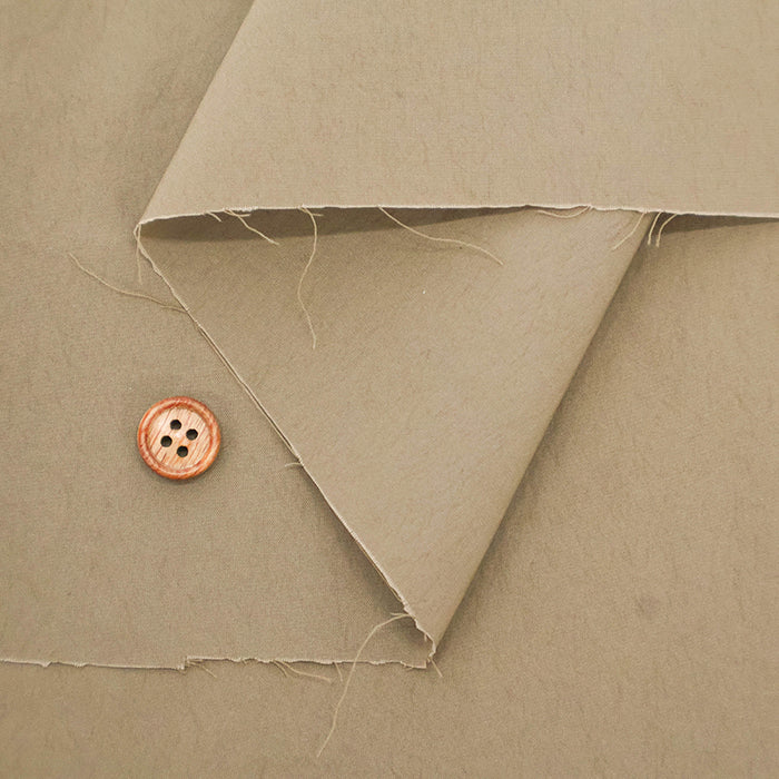 Water-Repellent, UV-Cut, Cool-Touch, Washable Vintage Nylon Fabric - Plain - nomura tailor