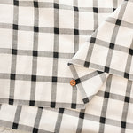 Cupro×Cotton Fablic - Check - nomura tailor