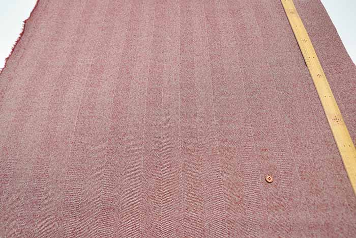 Wavy Herringbone Fabric - Solid Color - nomura tailor