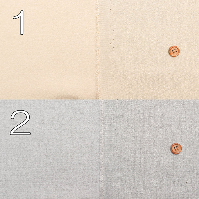 Press Warm Georgette Fabric - Moisture-Absorbing and Heat-Generating with Brushed Back - nomura tailor