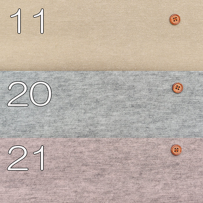 Acrylic Wool Jersey Knit Fabric - Solid Color - nomura tailor