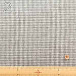 Bishu Washable Tweed Fabric - Houndstooth Pattern - nomura tailor