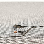 Bishu Washable Tweed Fabric - Houndstooth Pattern - nomura tailor