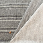 Bishu Washable Tweed Fabric - Glen Check - nomura tailor