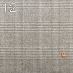 Bishu Washable Tweed Fabric - Glen Check - nomura tailor
