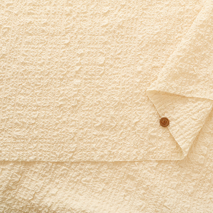 Polyester Bumpy Texture Check Fabric - Plain - nomura tailor