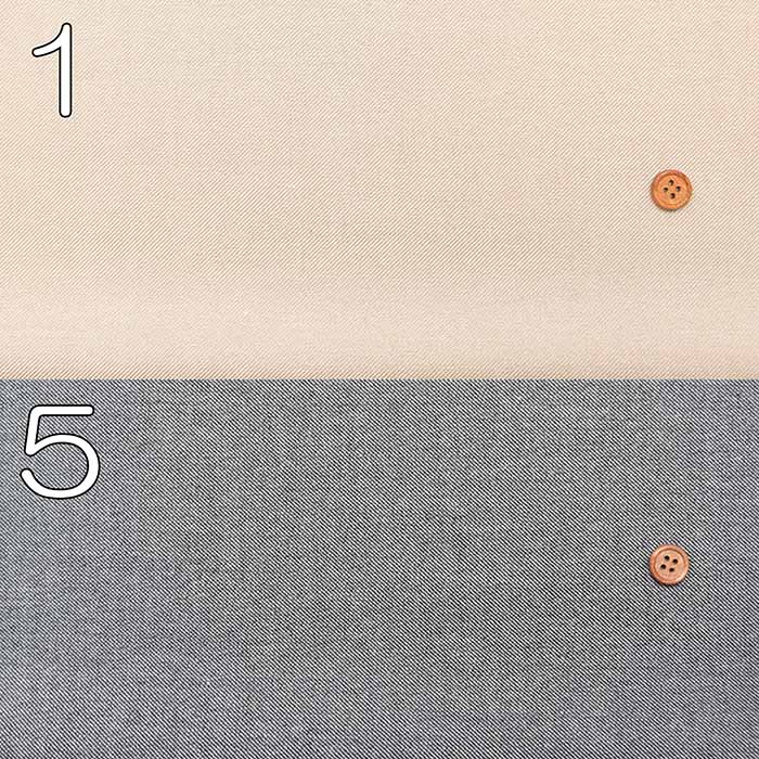 Bishu 2-Way Stretch Eco-Poly T/R Argan Gabardine Fabric - Plain - nomura tailor