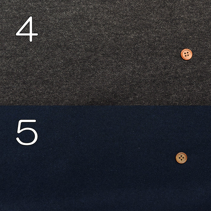 Cashmere Blend Washable Flannel Fabric - Plain - nomura tailor