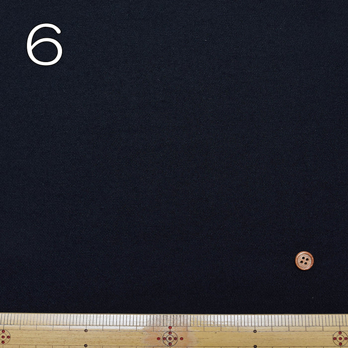 Cashmere Blend Washable Flannel Fabric - Plain - nomura tailor