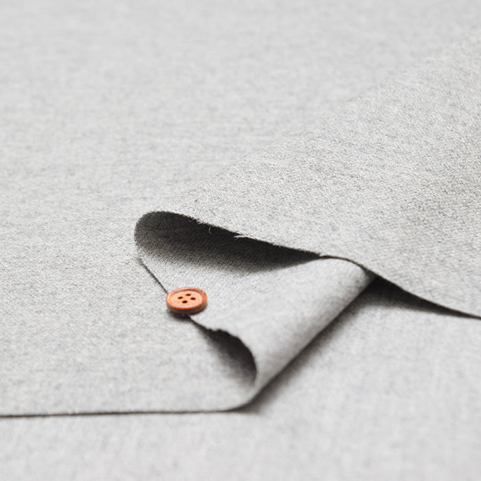 Cashmere Blend Washable Flannel Fabric - Plain - nomura tailor