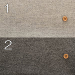Cashmere Blend Washable Flannel Fabric - Plain - nomura tailor