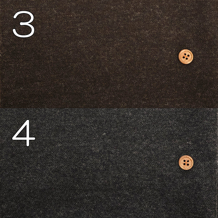 Cashmere Blend Washable Flannel Fabric - Plain - nomura tailor