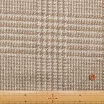 Glen Check Pattern Tweed Fabric - nomura tailor