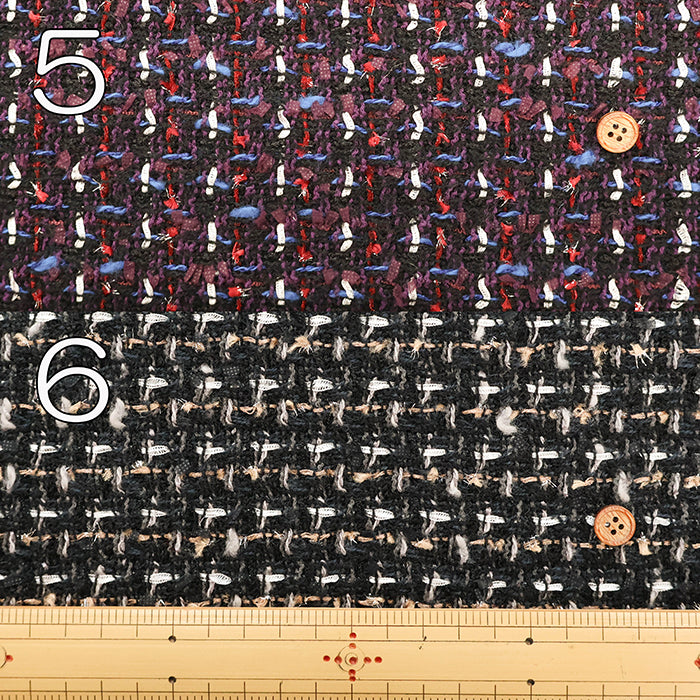 Fancy Tweed Fabric - nomura tailor