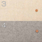 Bishu Rewool Light Shaggy Fabric - Plain - nomura tailor