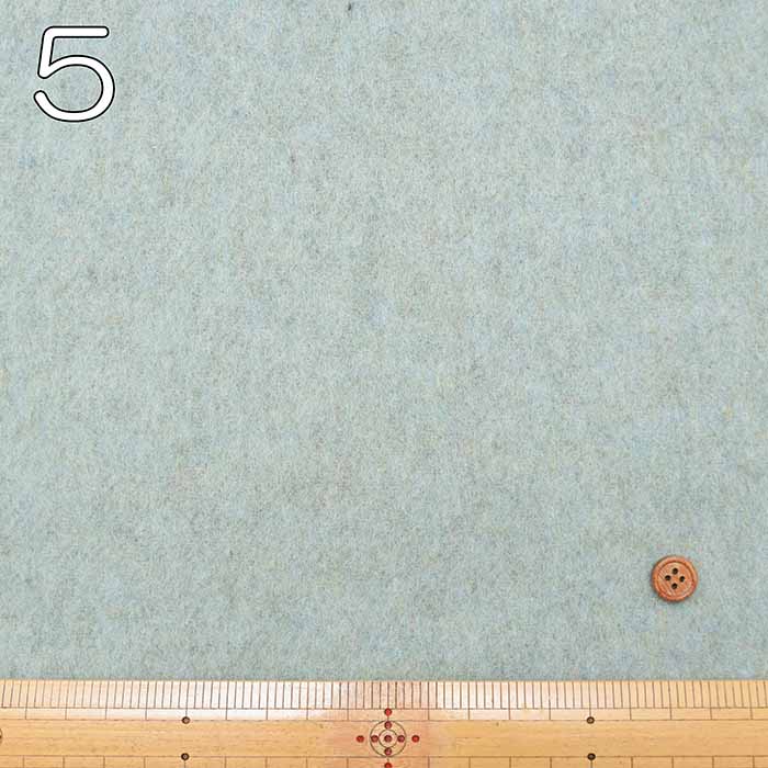 Bishu Rewool Light Shaggy Fabric - Plain - nomura tailor