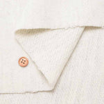 Bishu Rewool Light Shaggy Fabric - Plain - nomura tailor