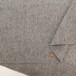 Wool × Linen Herringbone Beaver Fabric - nomura tailor