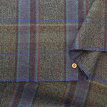 Wool Check Fabric - nomura tailor