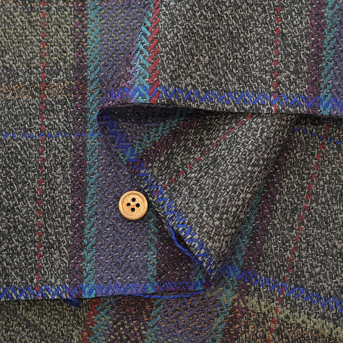 Wool Check Fabric - nomura tailor